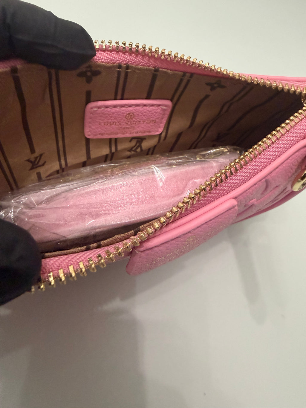 Pink V Hand Bag